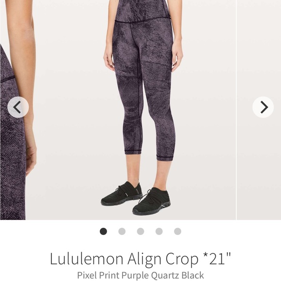 Lululemon Align Crop Leggings - size 6 - Picture 1 of 5